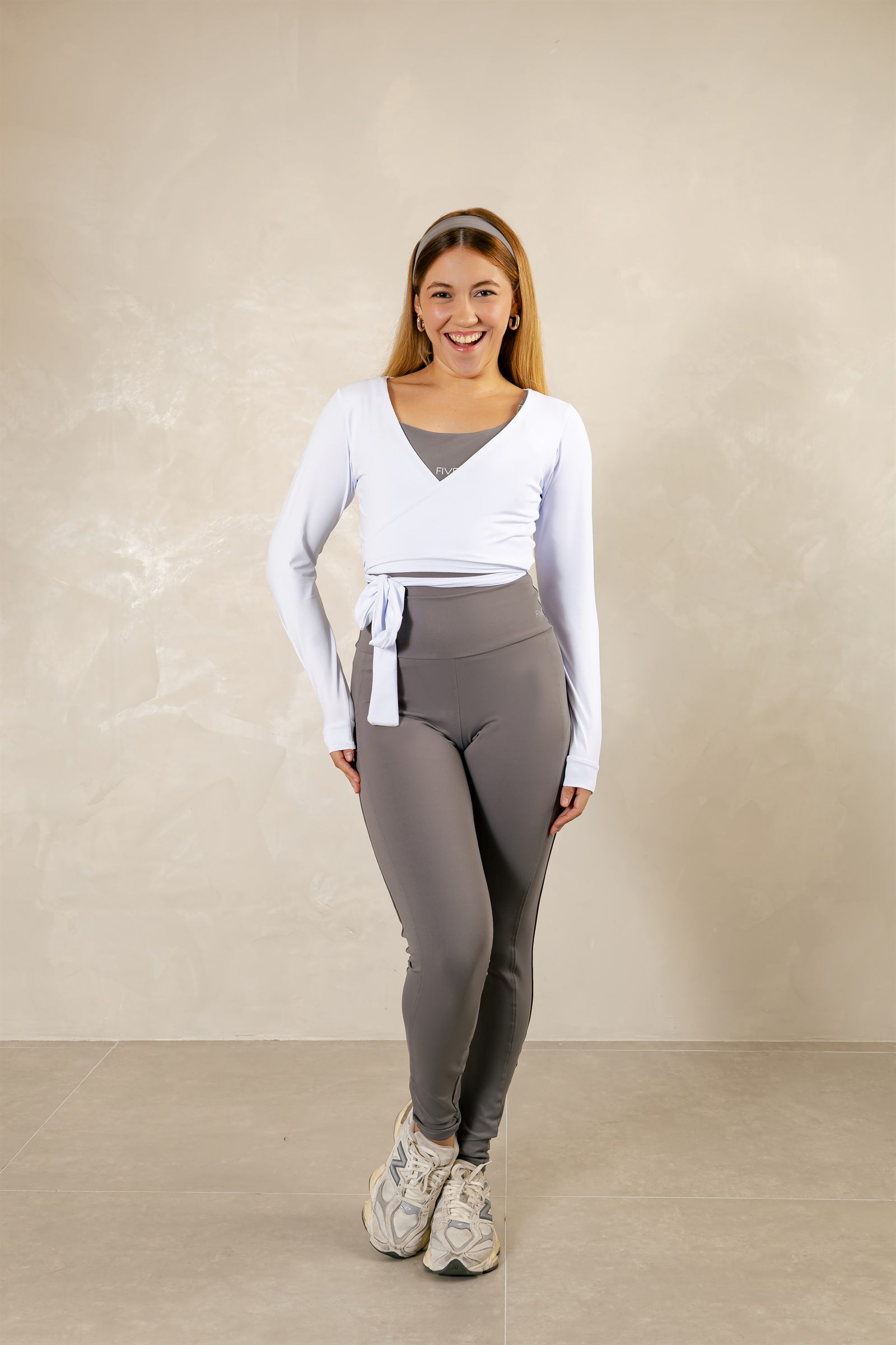 Blusa Bailarina Transpassada — Branco